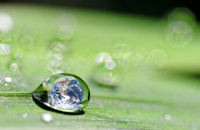 Drop and Earth